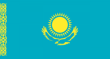 Vlajka Kazachstánu